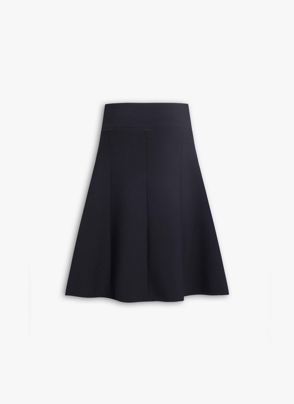 STRETCH WOOL SLIT SKIRT ALAÏA BLACK STRETCH WOOL SLIT SKIRT